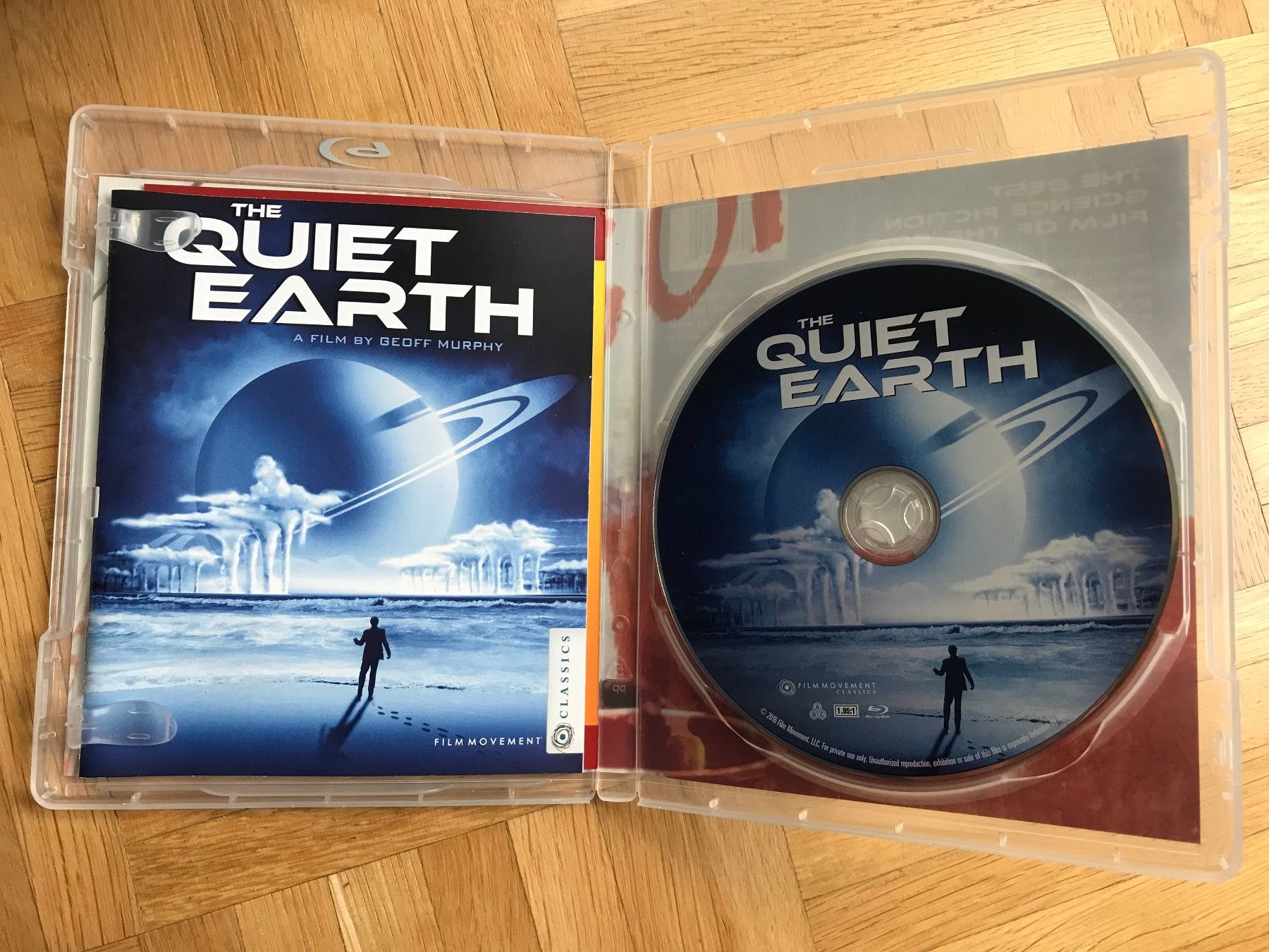 Tutti i DVDs: The Quiet Earth - mit Booklet - Blu-ray – Usato da Zürich venduto da Malcom 1