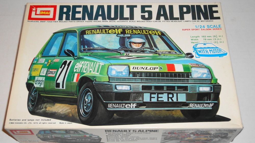 Modèle réduit Renault 5 Alpine Turbo 1983 Blanc 1/43 | Norev
