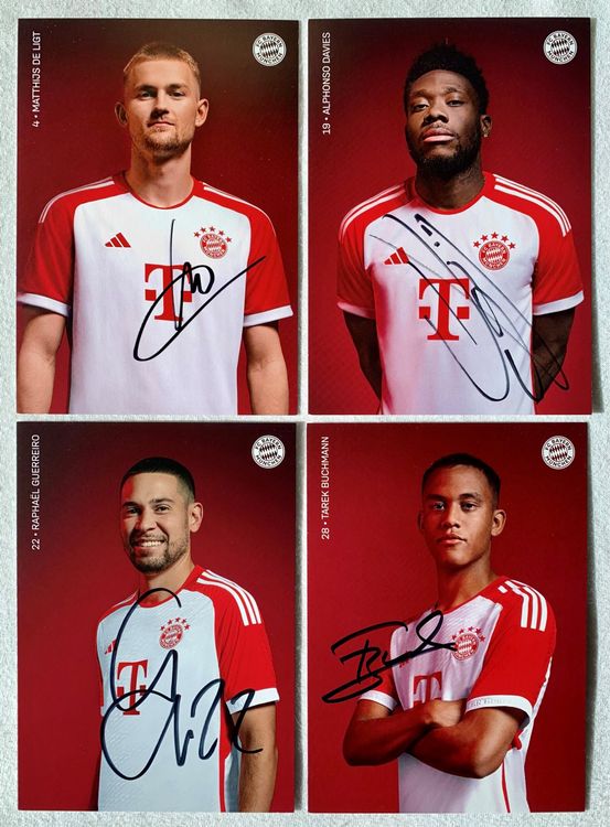 FC Bayern München, original Autogramme 23/24 (Gebraucht) in Regensdorf ...