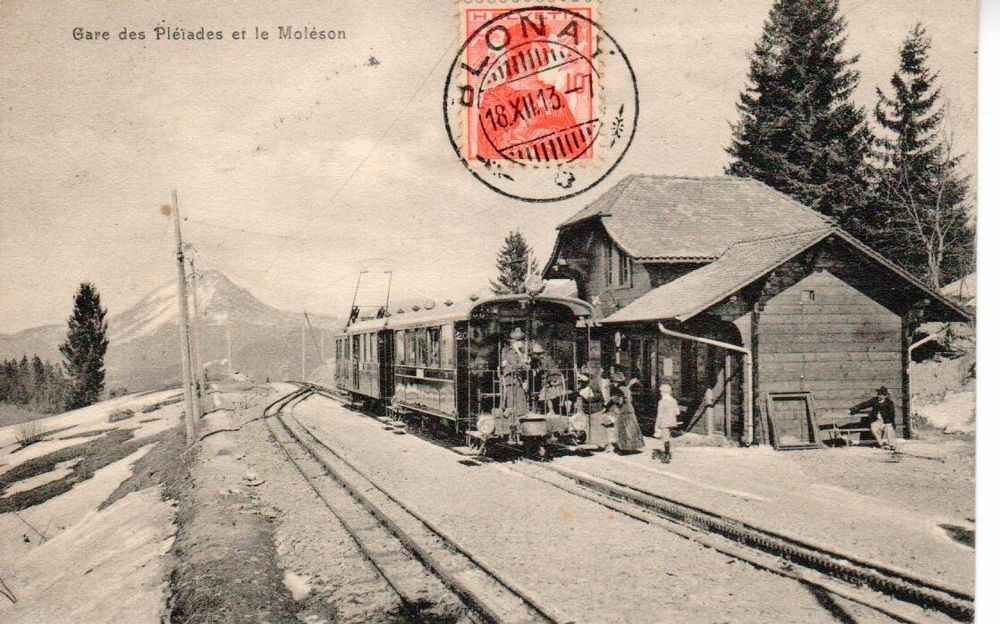 Gare des PleÏades et le Moléson Kaufen auf Ricardo