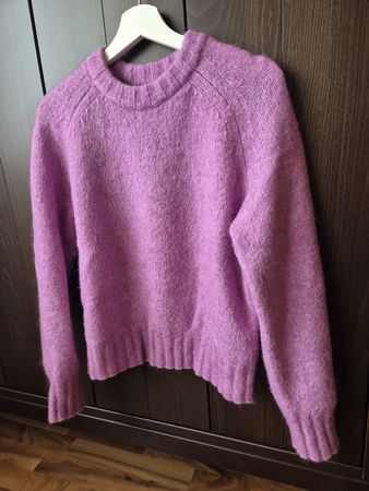 Marc O’Polo Denim Pulli Gr. XS Flieder Mohair-Mix