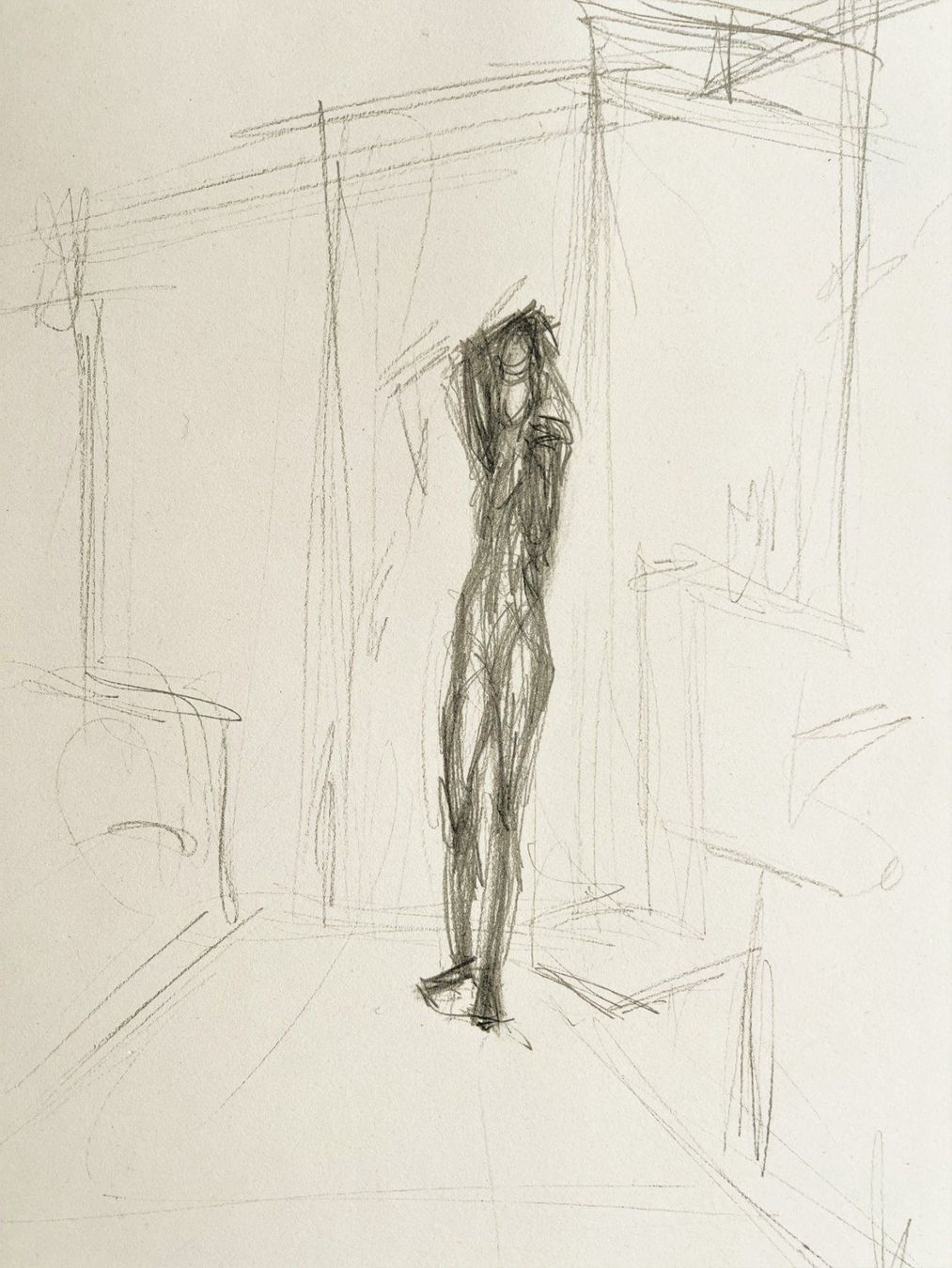 Grafiken & Lithographien: Alberto Giacometti, Vintage Lithographie – Gebraucht aus Ponte Tresa von 11GalleriaAlterEgo11 5