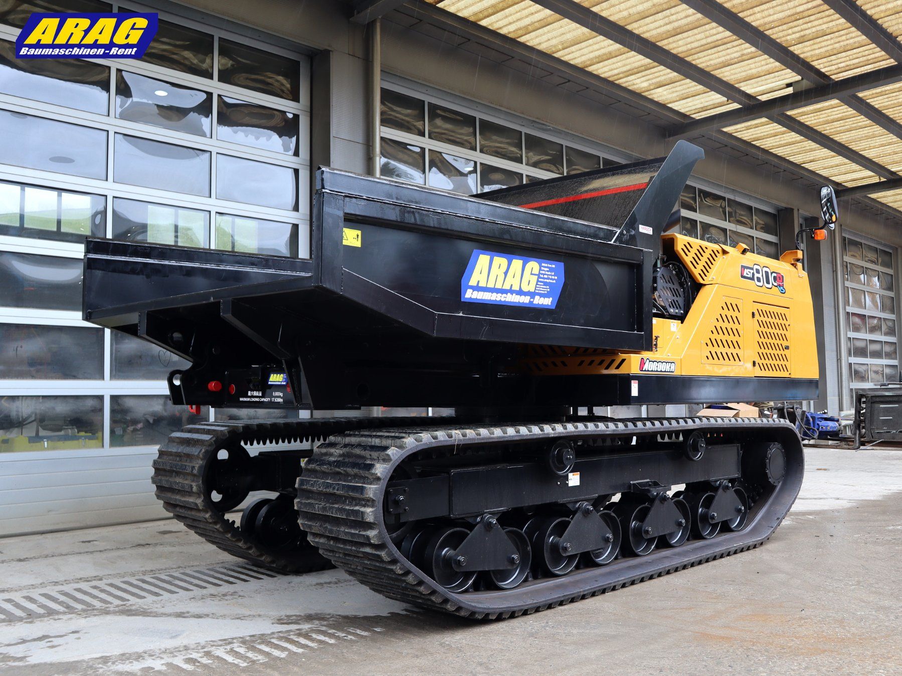 Tutte le macchine: Morooka MST80CR Raupendumper – Usato da Hasle LU venduto da Arag08 6