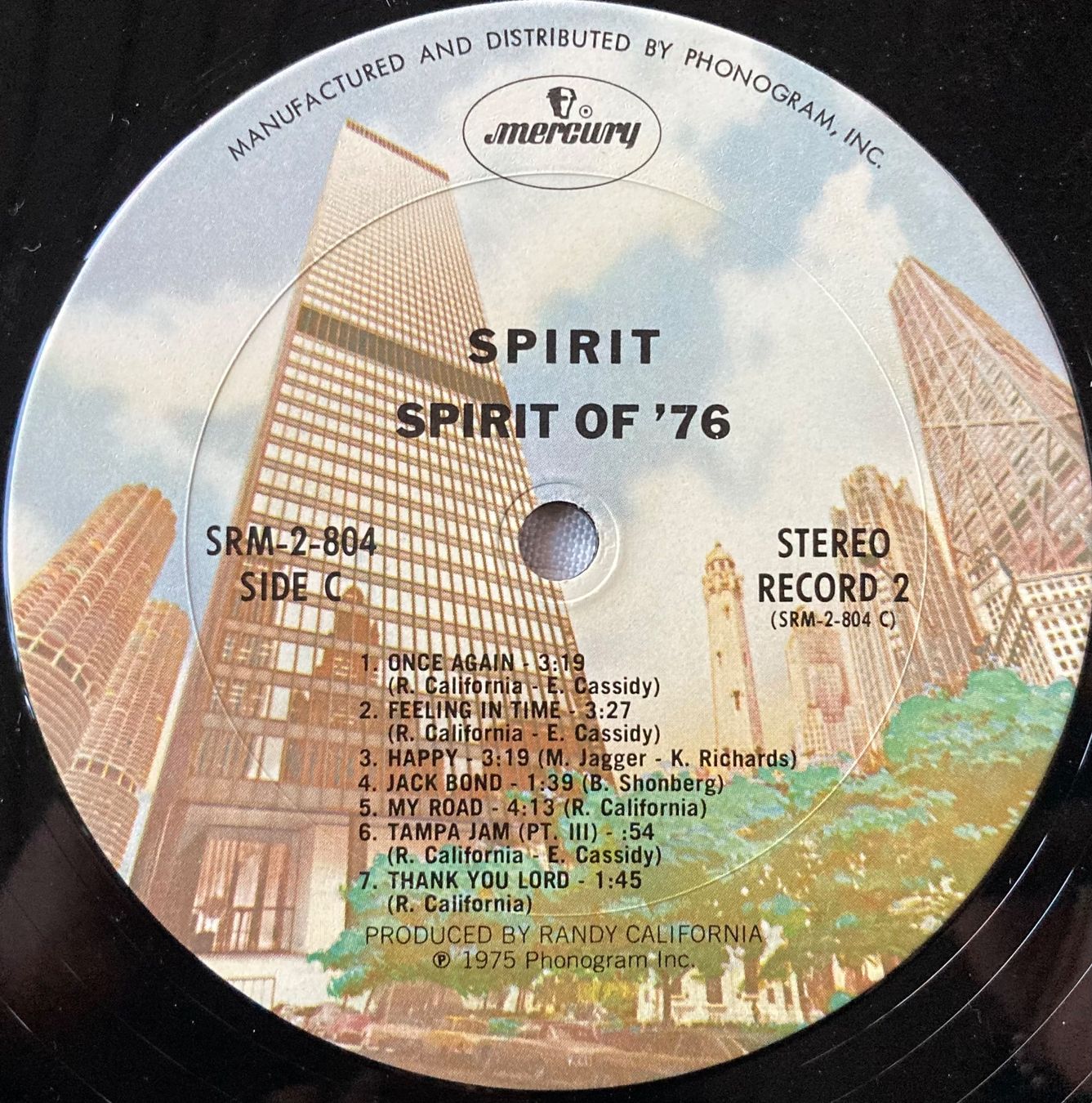 Dischi in vinile: SPIRIT - SPIRIT OF '76 – Usato da Poliez-Pittet venduto da Newtown-Records 5