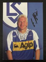 Lausanne Sports Autogrammkarte Erich Hänzi, Saison 94-95