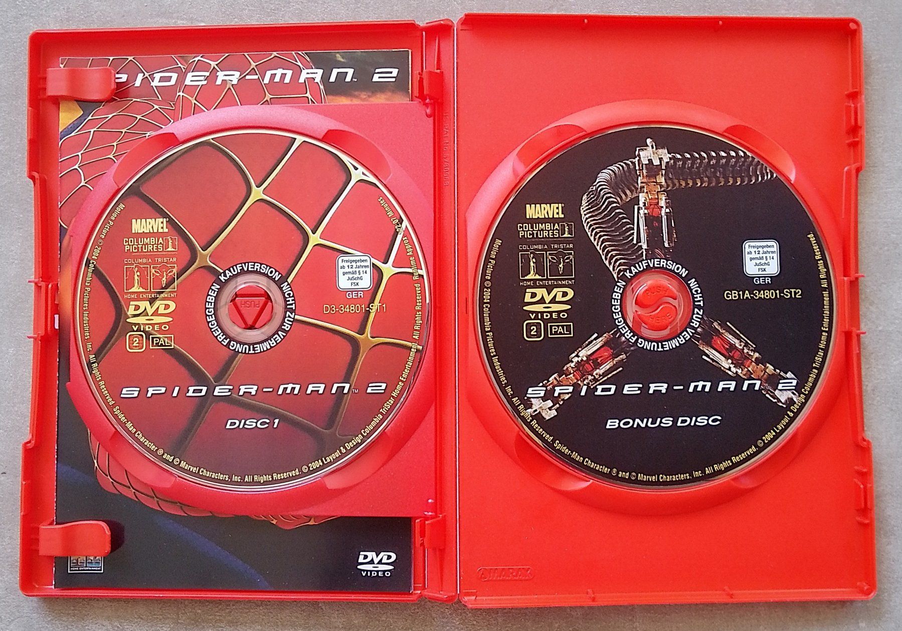 Tutti i DVDs: DVD Spider - Man 2 2DVDs – Usato da Wohlen AG venduto da salamanderspielwaren 2