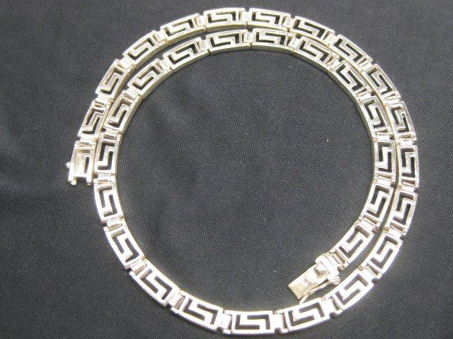 Catenine: Vintage Collier Kette Labyrinth Silber 925 / 41.5 cm – Usato da Ermatingen venduto da prior_time 1