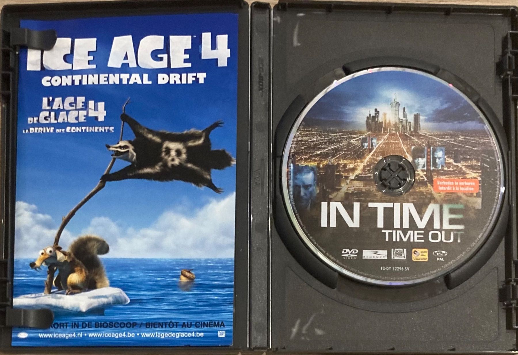 Tutti i DVDs: IN TIME (TIME OUT) – Usato da Poliez-Pittet venduto da Newtown-Records 2