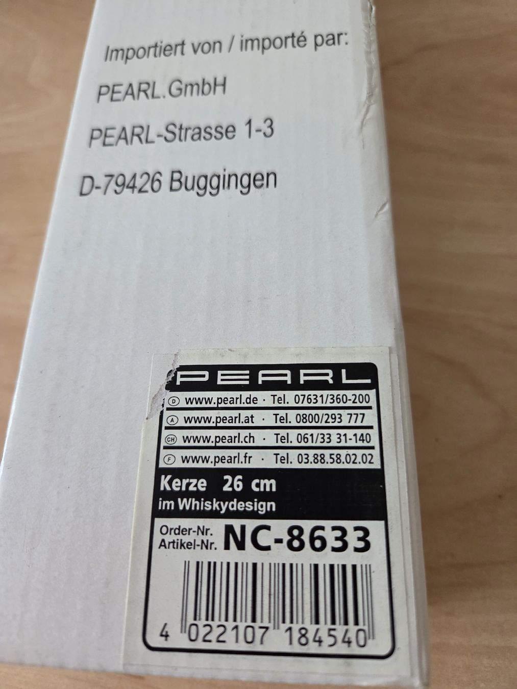 Candele: Whisky Kerzen Flasche – Nuovo (secondo la descrizione) da Winterthur venduto da katzen07 5