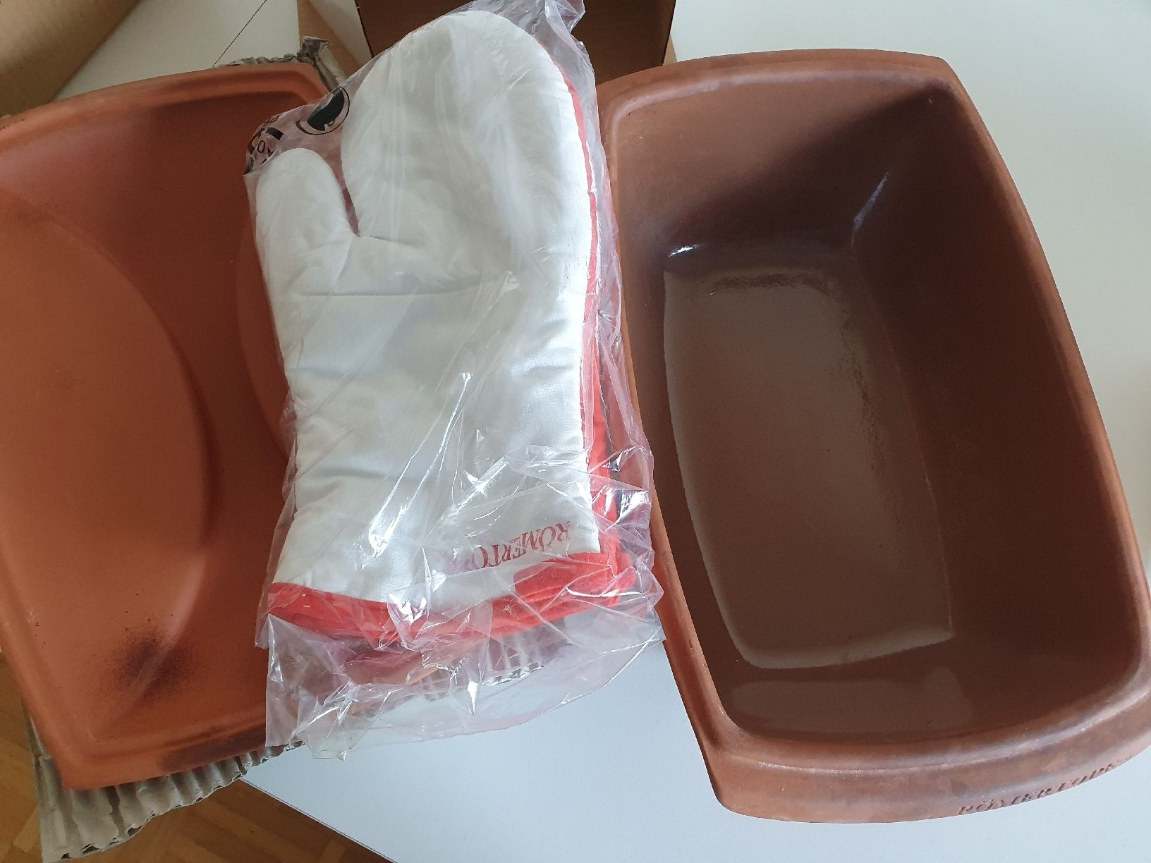 Pentole: NEUER Römertopf – Nuovo e nell'imballaggio originale da Wollerau venduto da chrampfer78 1