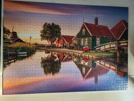 Clementoni Puzzle "zaanse Schans", 1500 Teile