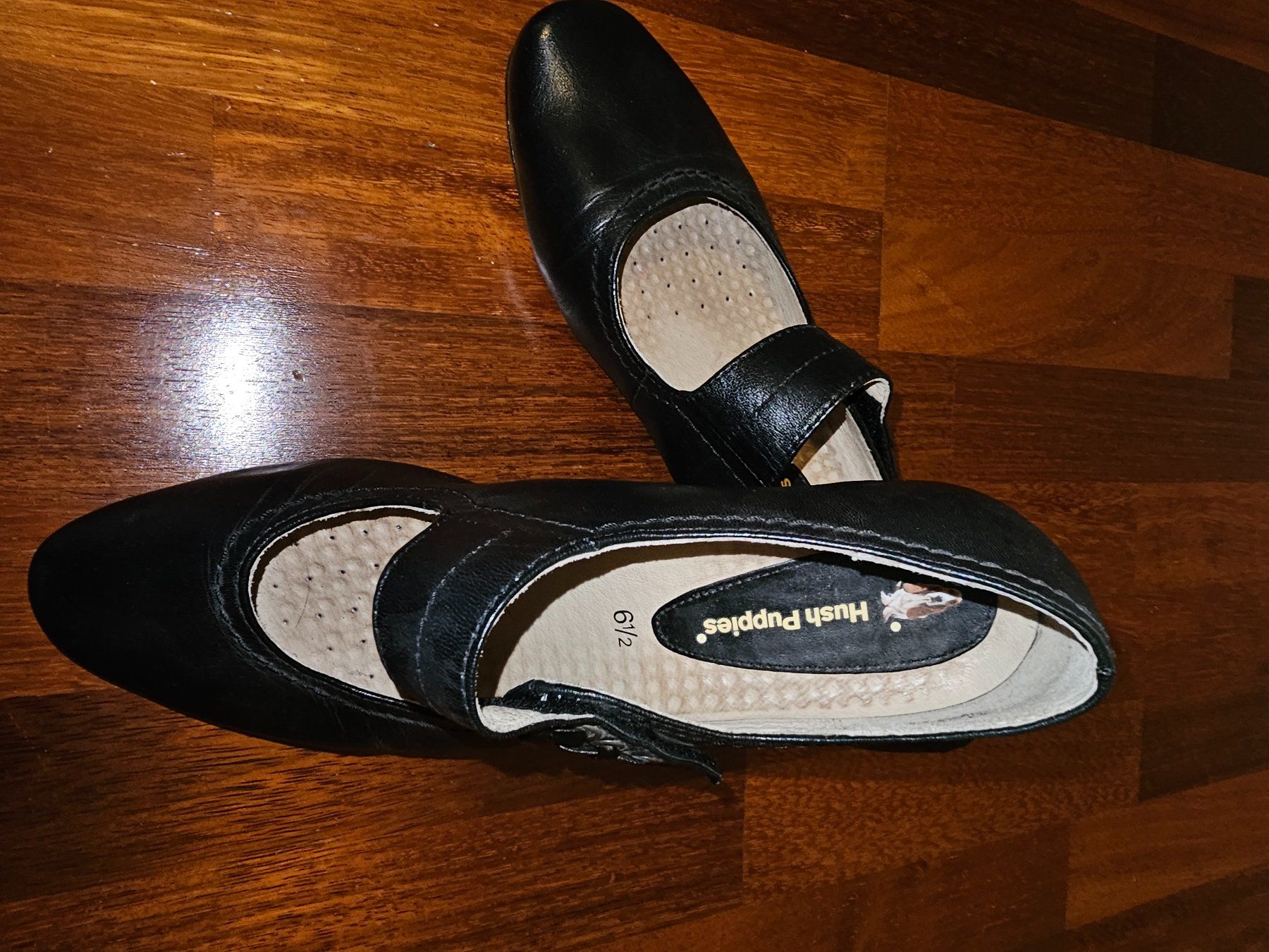 Scarpe da donna: Schicker halboffener Schuh, schwarz, Grösse 6 1/2 – Usato da Heiden venduto da Taronia 4