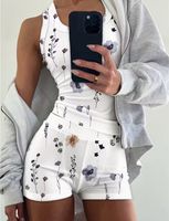 NEUES Damen Pyjama-Set weiss Gr. S - 226015