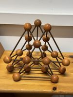 Vintage Molecular Structure Model Geometric Sculpture CT405