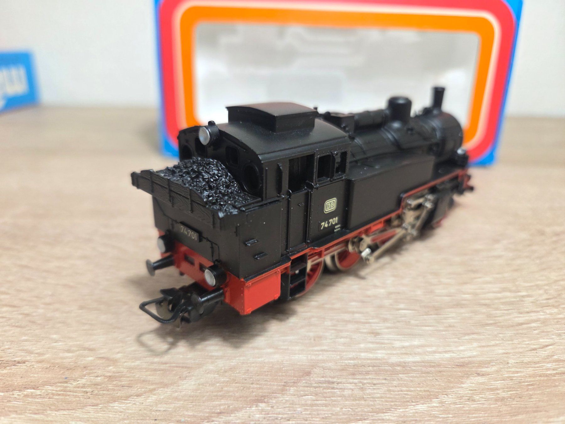 Märklin Modellini di ferrovie: Märklin 3095 Dampflok BR 74 DB H0 – Usato da St-Aubin-Sauges venduto da Lo_Go 3