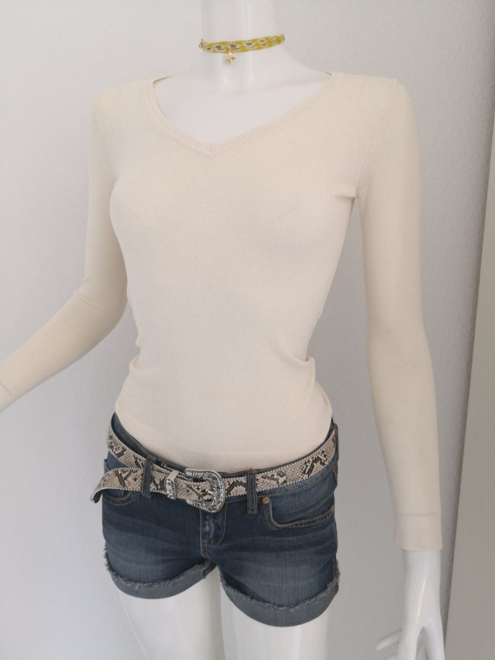 Mango Maglioni & Felpe: 🤩MANGO STRICK PULLOVER ECRU V-SCHNITT NEU & D&G P. – Nuovo (secondo la descrizione) da Olten venduto da Naja-Twins-Twins 6