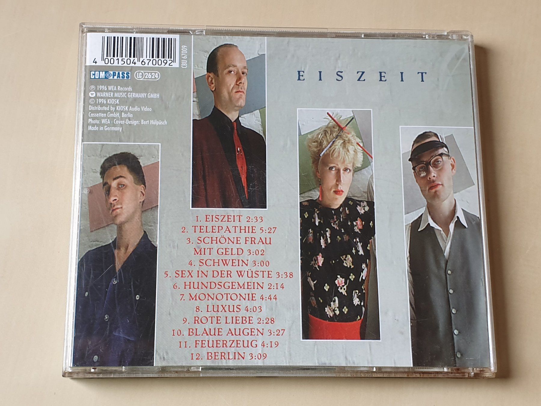 CDs: Ideal Eiszeit – Gebraucht aus Stansstad von collectorsshop 1