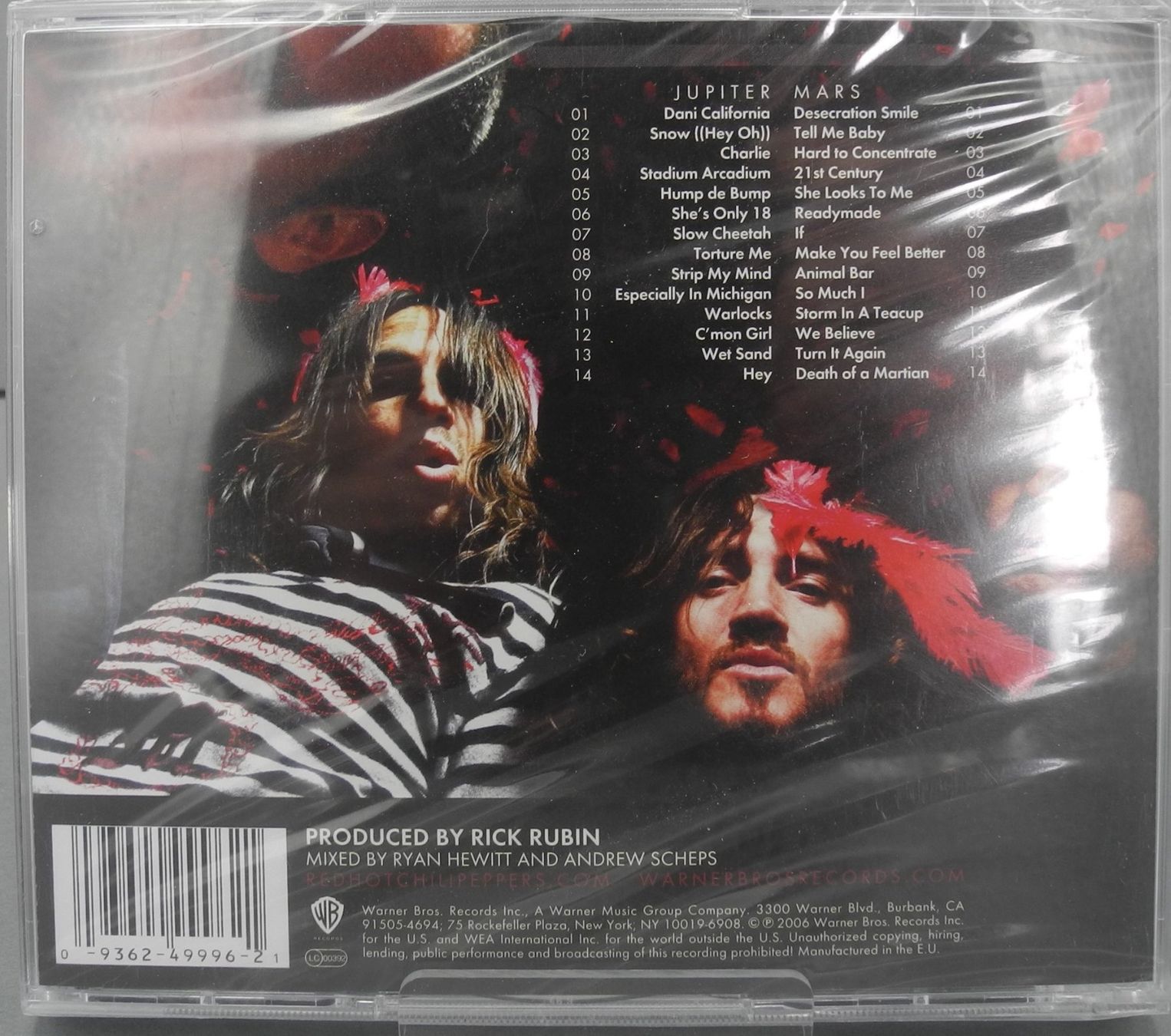 CD: CD Red Hot Chili Peppers "Stadium Arcadium", Nr. 784 – Nuovo e nell'imballaggio originale da Kottwil venduto da Crazyrolf 1