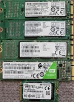 5× diverse modell SSD - 3× 128GB 1× 120GB und 1× 64GB.