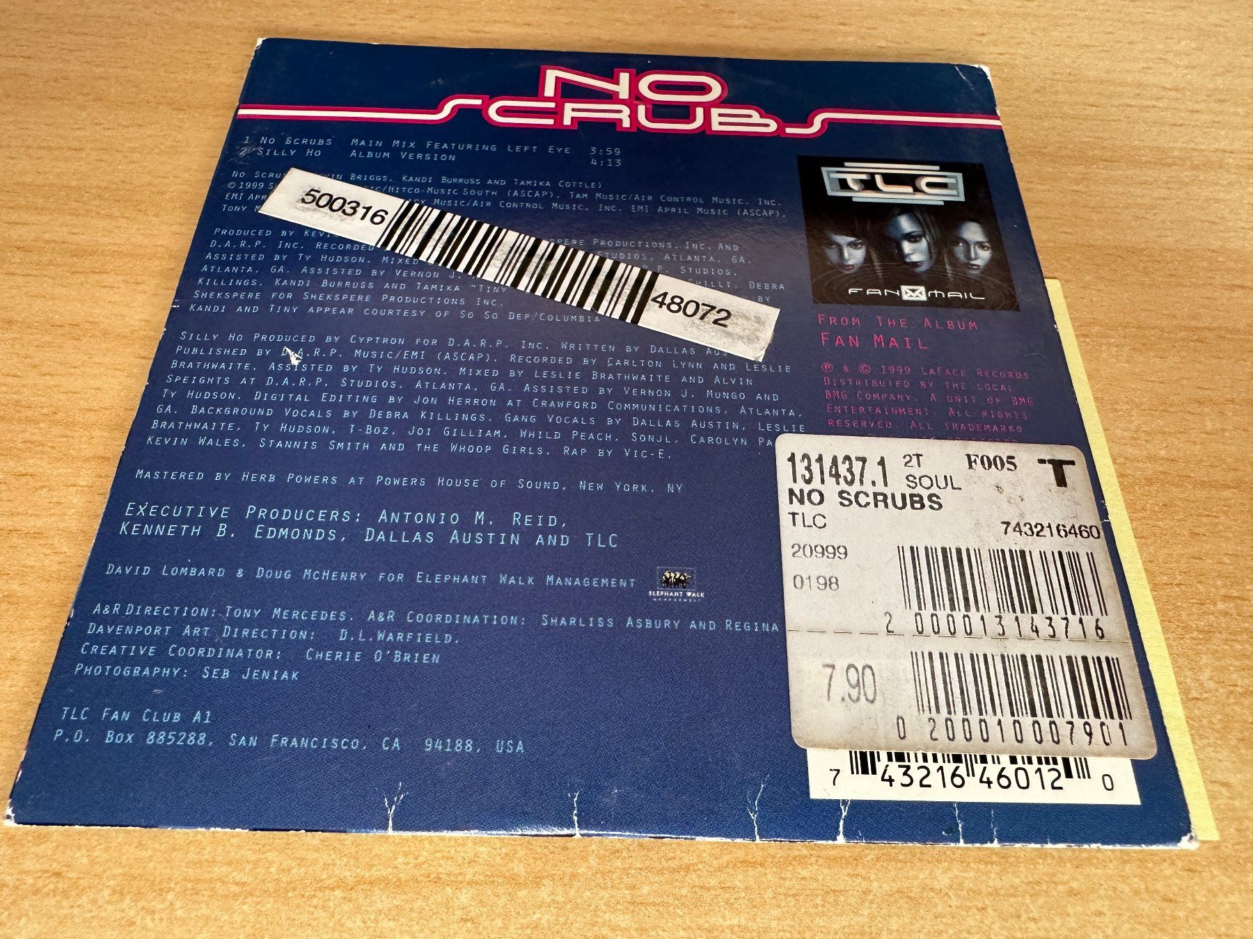 CD: TLC – No Scrubs - Single CD – Usato da Rikon im Tösstal venduto da Alpenmutz 1