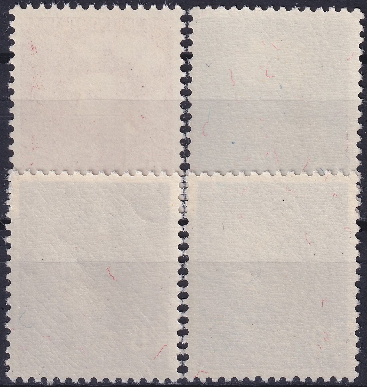 Tutti i francobolli: 1949, PJ J129-J132 Serie Einzelmarken postfrisch **. – Usato da Sursee venduto da Luzernerraute 1