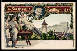 Ganzsache PP27 C41 /02: Reutlingen, Krei