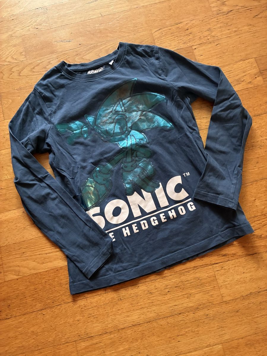 Maglioni & Felpe: Tolles Sonic Langarmshirt Gr. 140 – Usato da richterswil venduto da lunamarie001