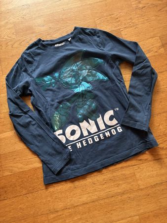 Tolles Sonic Langarmshirt Gr. 140