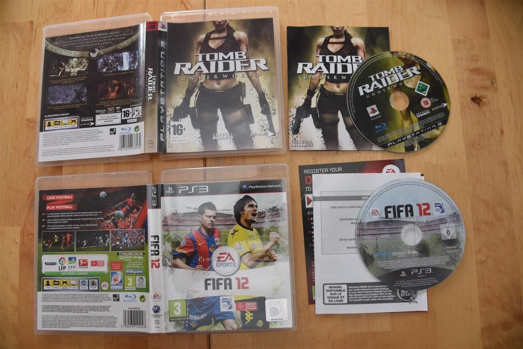 Giochi: Tomb Raider + FIFA12 (CIB) – Usato da Frenkendorf venduto da Fionchen