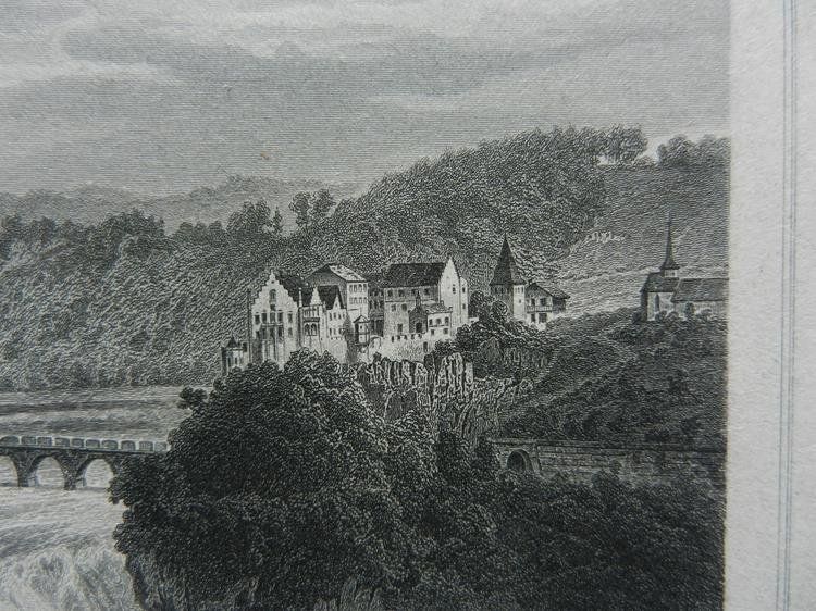 Incisioni: Der Rheinfall bei Schaffhausen – Usato da Risch venduto da Rischli15 7
