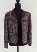 Schicke Vintage Paisley Jacke, Grösse S