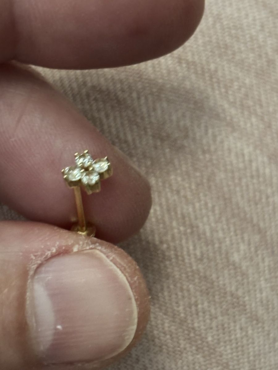 Gioielli per piercing: 18 Karat Piercing – Nuovo (secondo la descrizione) da Spreitenbach venduto da seida76 1