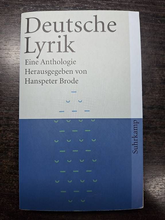 Libri: Deutsche Lyrik-Suhrkamp  – Usato da Oberdorf SO venduto da Solotech