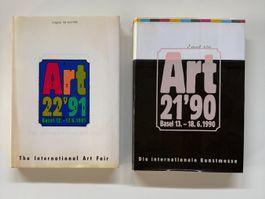 Art Basel Kataloge 1990 & 1991 ART 21/22