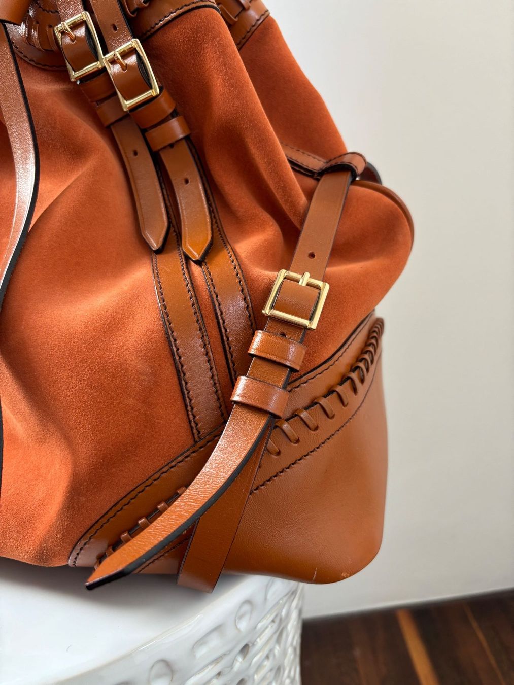 Burberry Borse da donna: BURBERRY PRORSUM Ledertache, burned-orange – Usato da Herrliberg venduto da mayfi 5