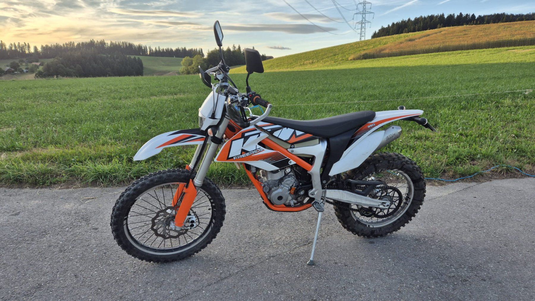 KTM Enduro: KTM 350 Freeride ab MFK – Usato da Oberthal venduto da Opelbliz795 3