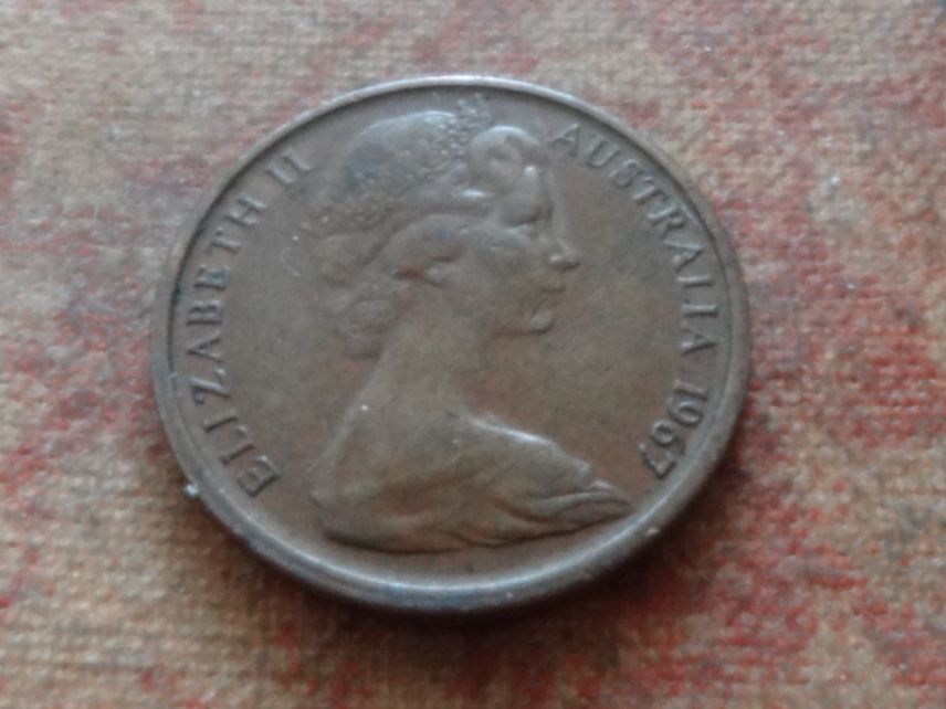 Alle Münzen: AUSTRALIA  1  Cent  1967 – Gebraucht aus Romanel-sur-Lausanne von Swift13