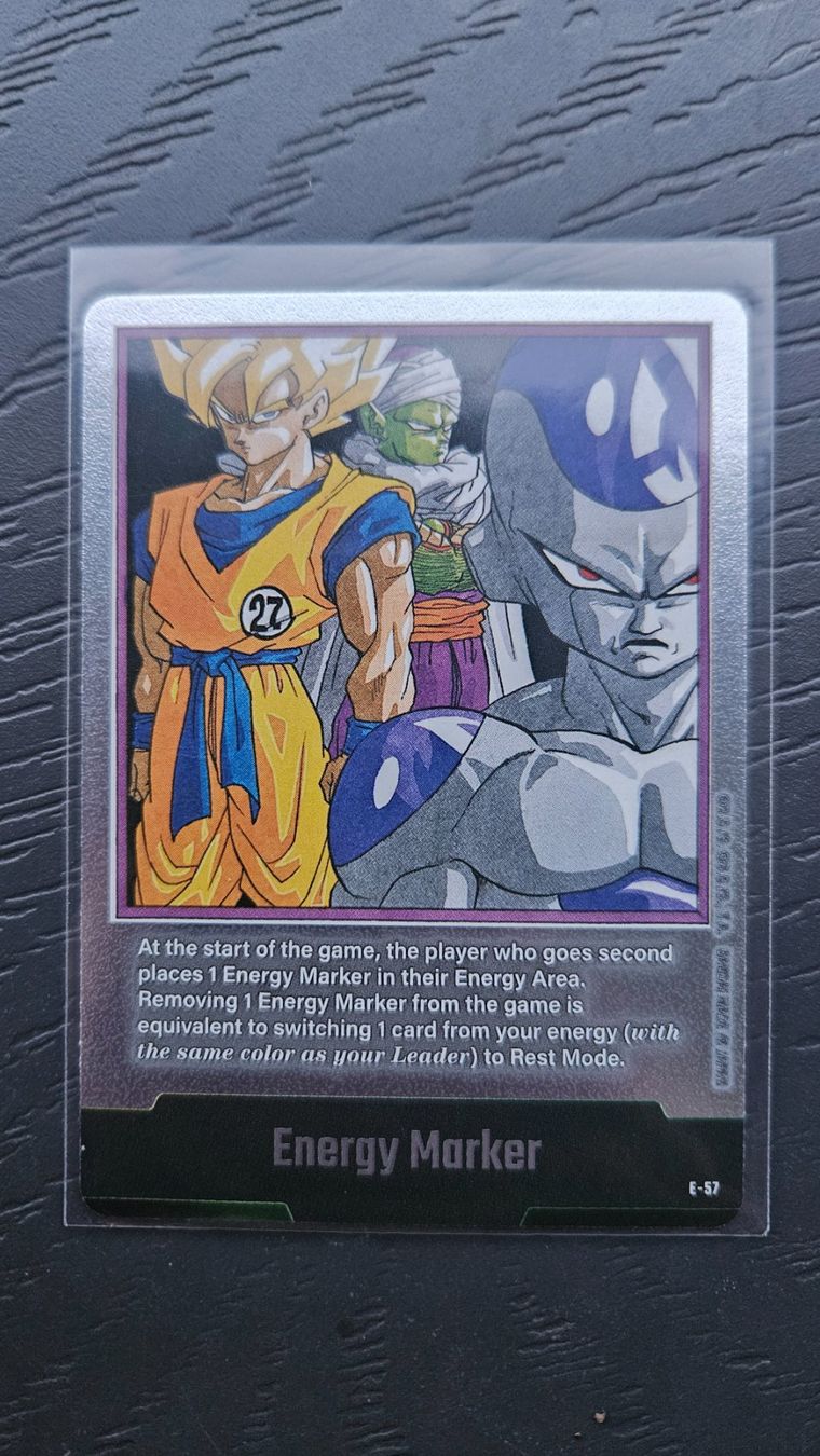 Bandai Cartes à collectionner: DB Fusion World Energy Marker E-57 Silver EN – D'occasion à Stetten AG par Kiosk56