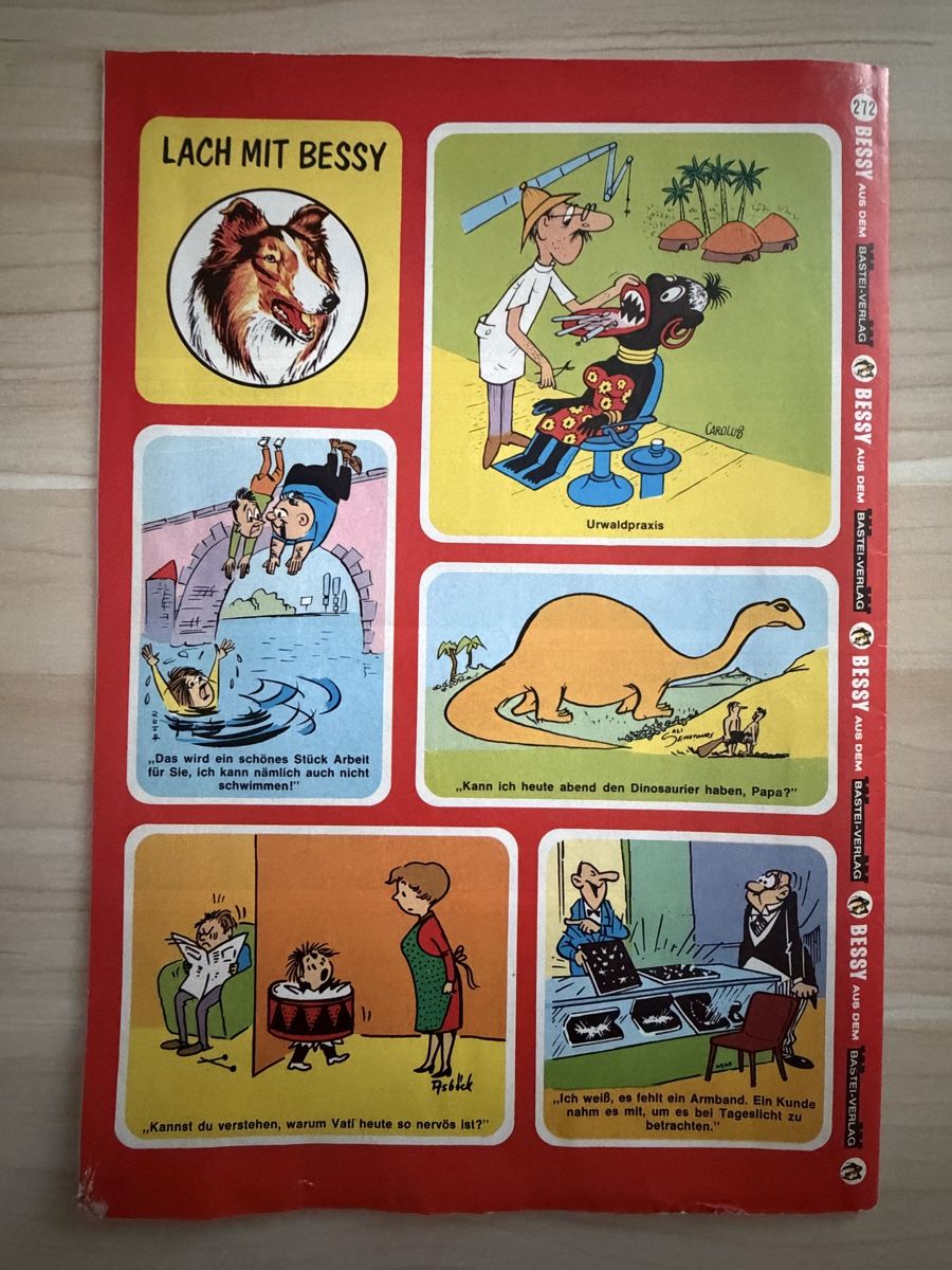 Fumetti: Bessy Bastei Heft 272,1971 – Usato da Kehrsatz venduto da Raboy 1