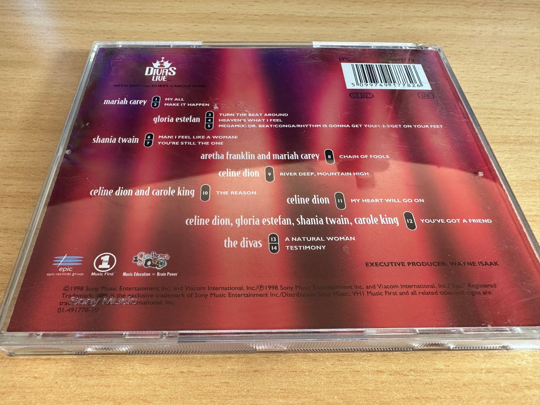 CDs: Divas – VH1 Divas Live – Gebraucht aus Rikon im Tösstal von Alpenmutz 1