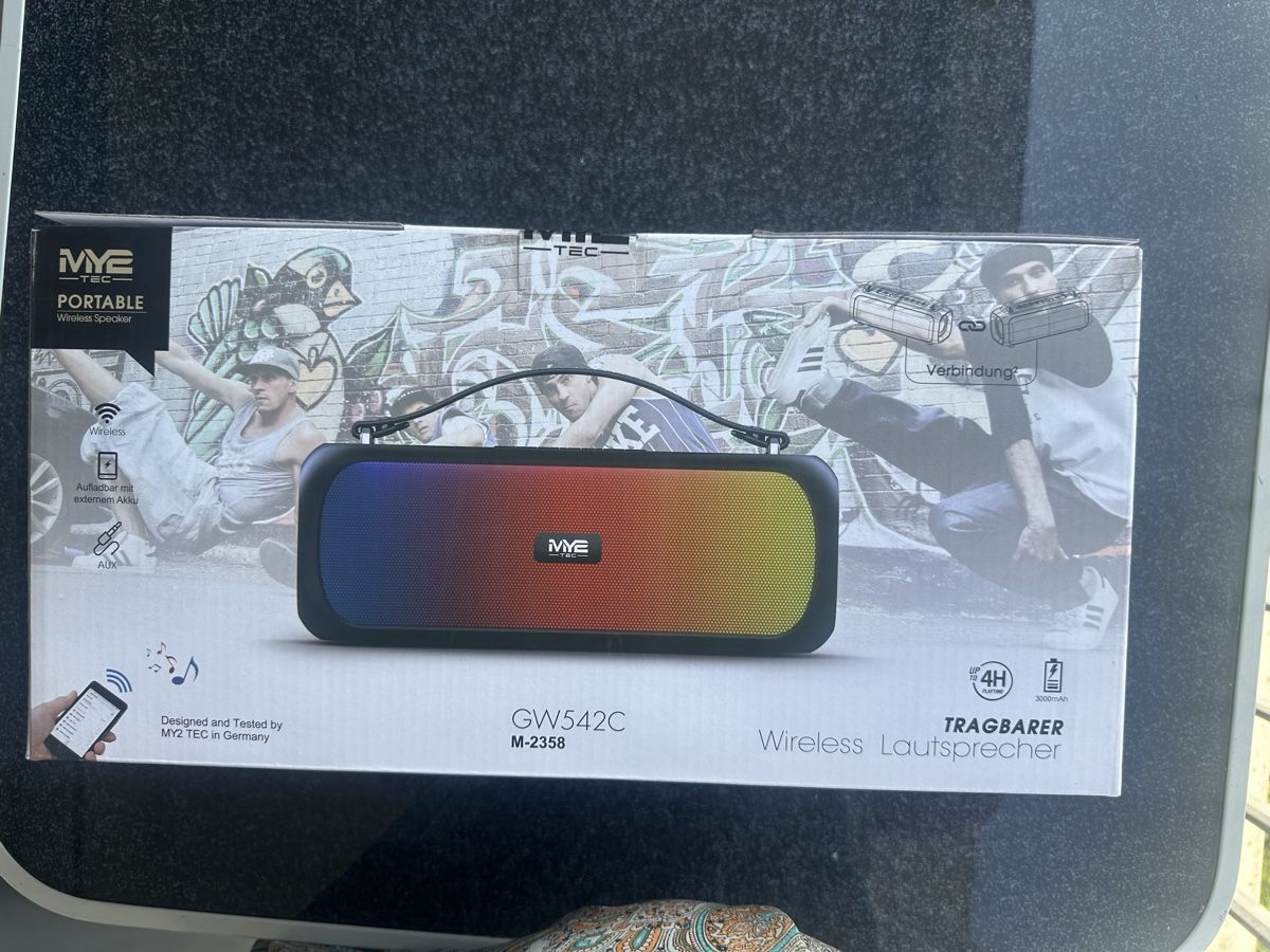 Casse acustiche: MYE-TEC GW542C portable wireless speaker new – Nuovo e nell'imballaggio originale da Biel/Bienne venduto da ara_9vxv 1