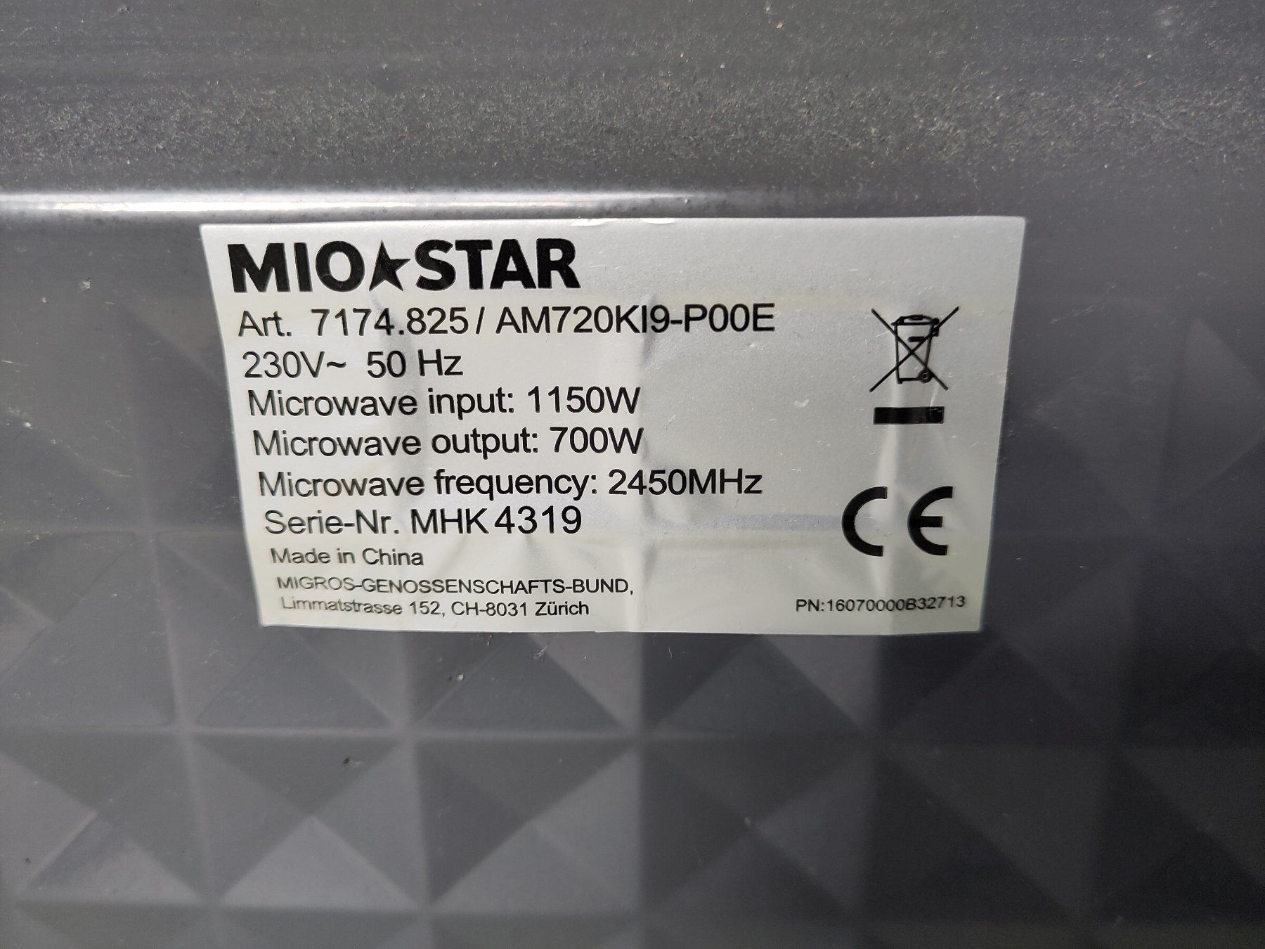 Mio Star Forni: Défectueux, pour pièces, four micro onde Mio Star Wave Easy – Difettoso da Develier venduto da Loricaire0 2