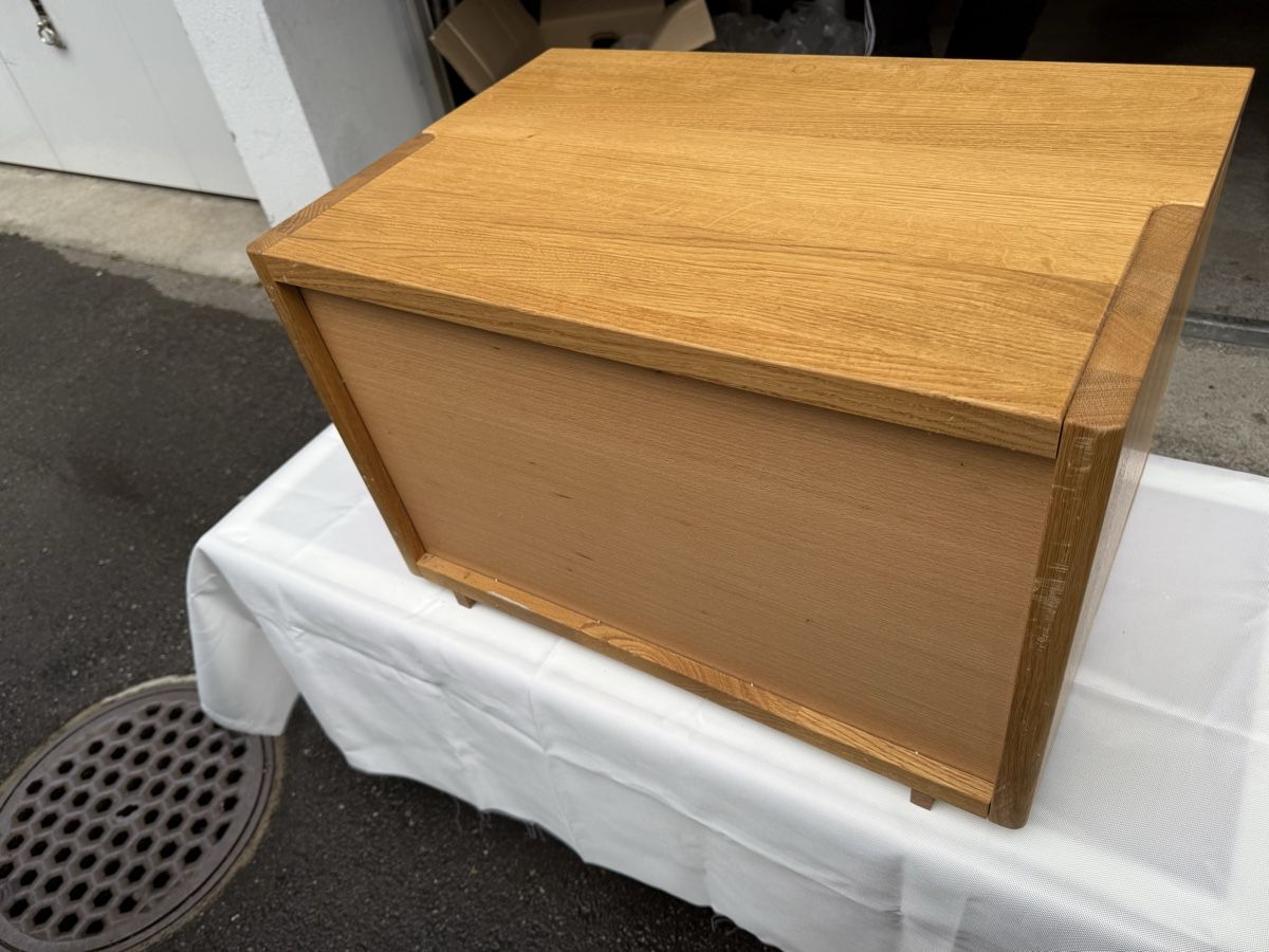 Tables de nuit: Modern Oak Bedside Table Nightstand Drawer Storage – D'occasion à Liebefeld par Khampa 7