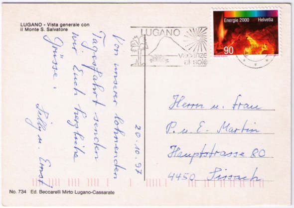 Cartes postales: Lugano – D'occasion à Binningen par Mountainrider 1