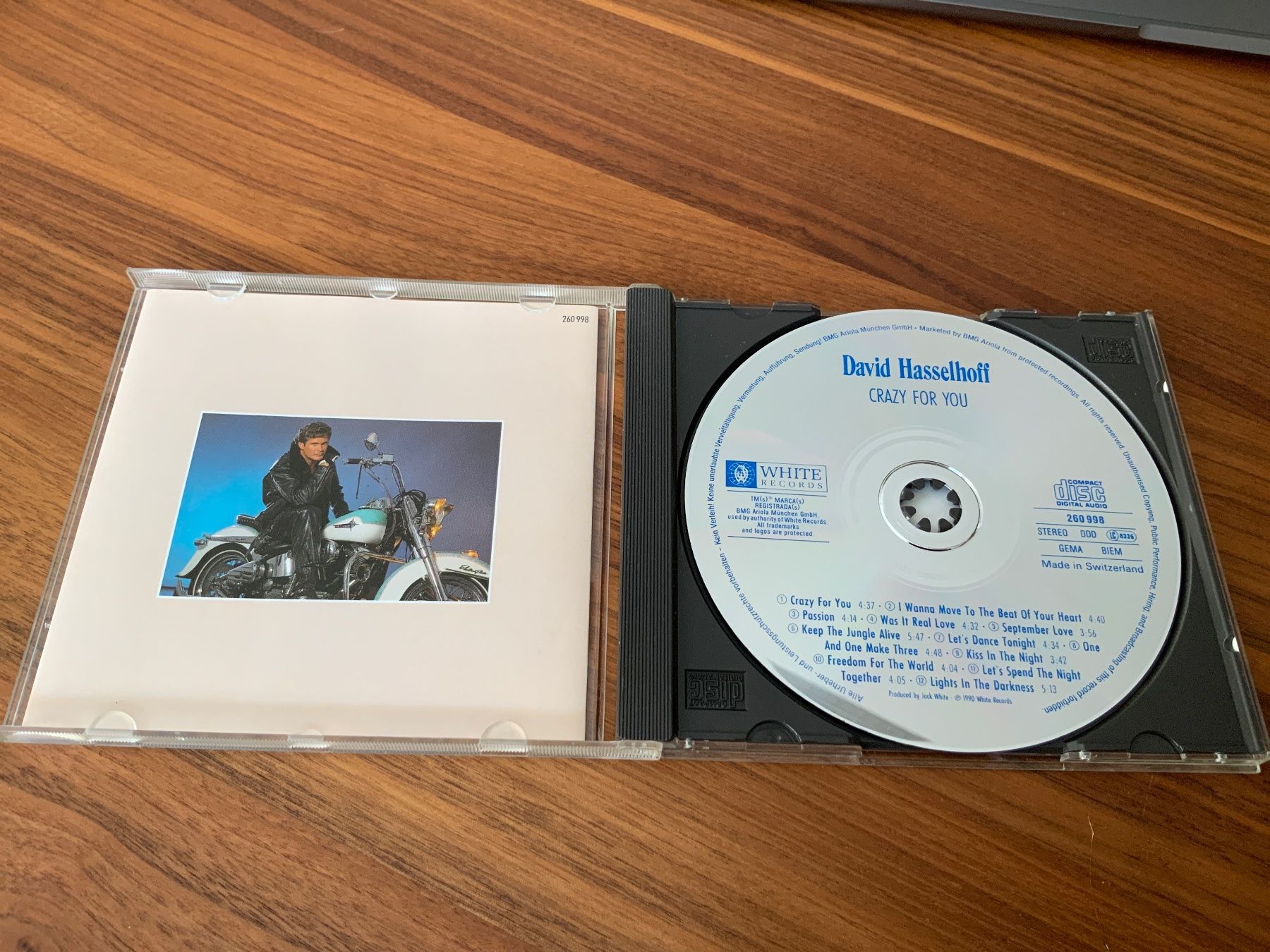 CD: David Hasselhoff Crazy for You – Usato da Häusernmoos venduto da BarBer_1 2