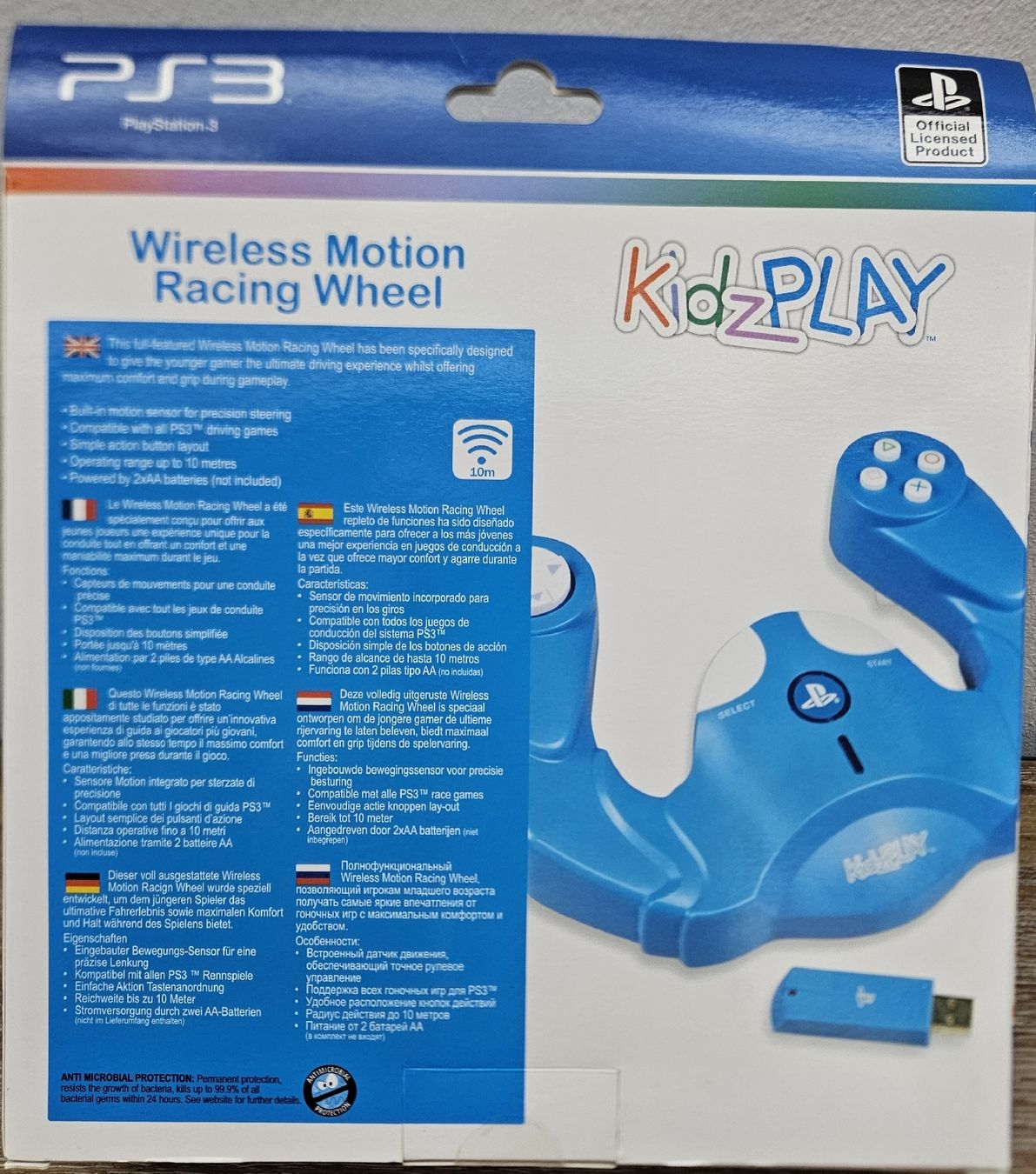 Controller: Wireless Motion Racing Wheel "Neu" – Nuovo e nell'imballaggio originale da Uster venduto da esko.swiss 1