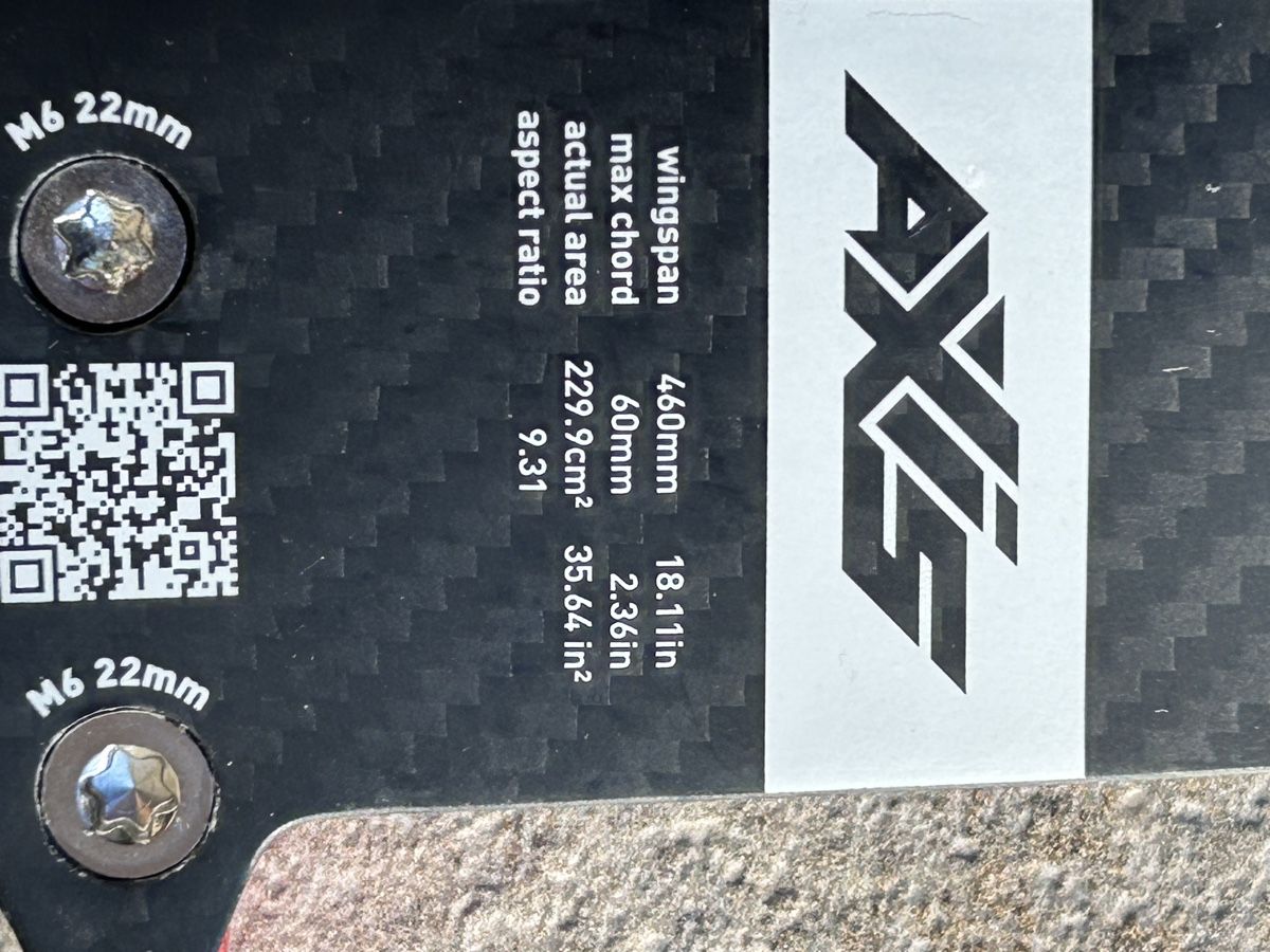 Axis Surfboards & Schwimmbrette: Axis Wingset BSC 1060 – Gebraucht aus Gampelen von Chutz444 4