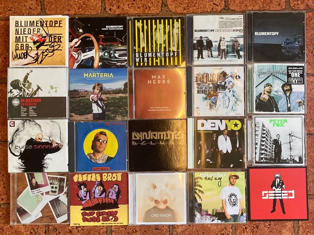 40 cd rap/hiphop deutsch und schweiz blumentopf einweihung Kaufen