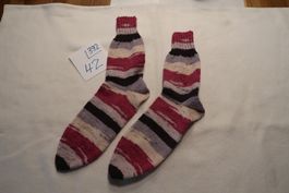 Handgestr. Wollsocken  Gr.42   (392)