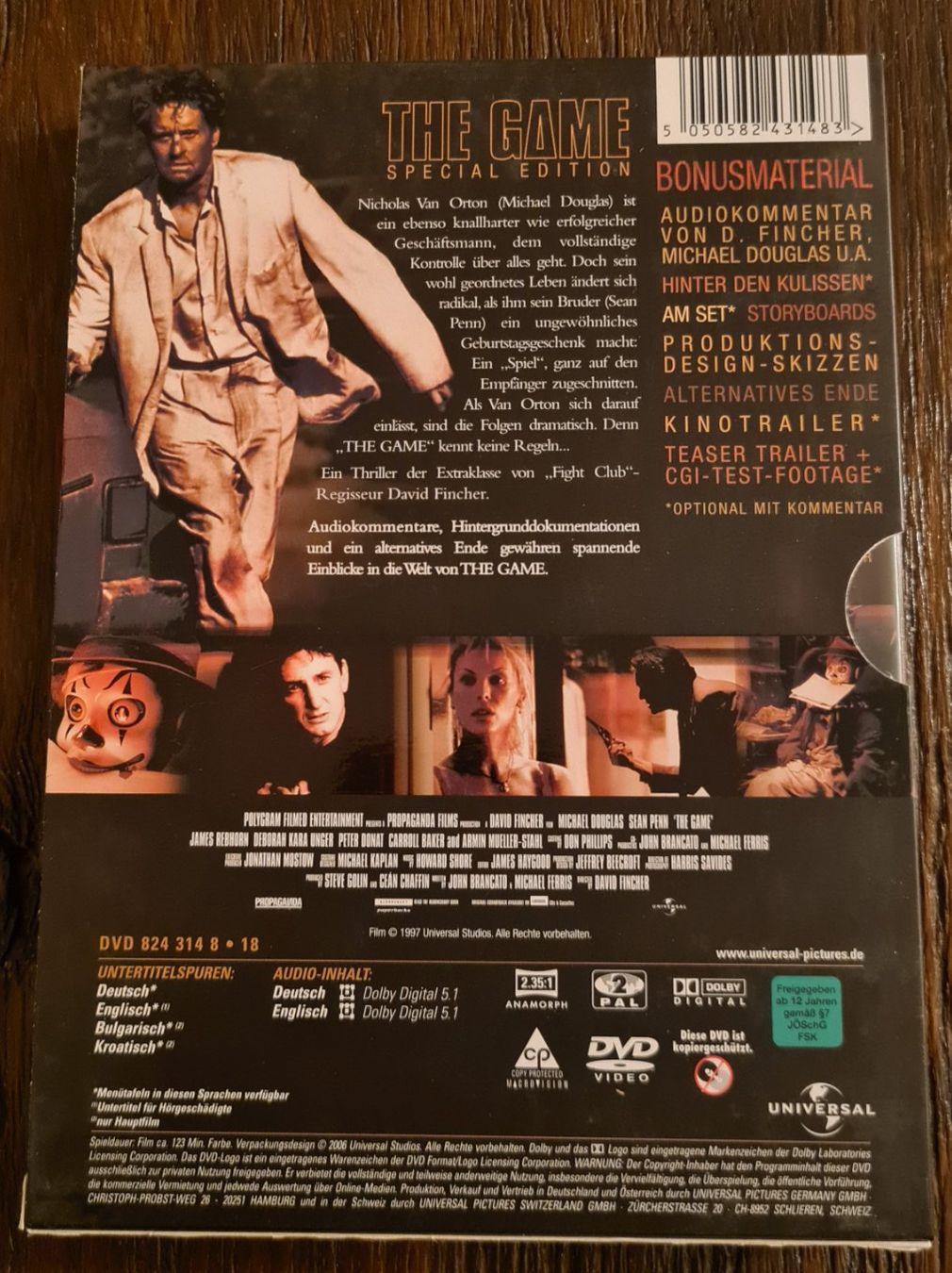 Tutti i DVDs: The Game Special Edition (H) – Usato da Oberkirch LU venduto da ThE_CoLLecTor666 1